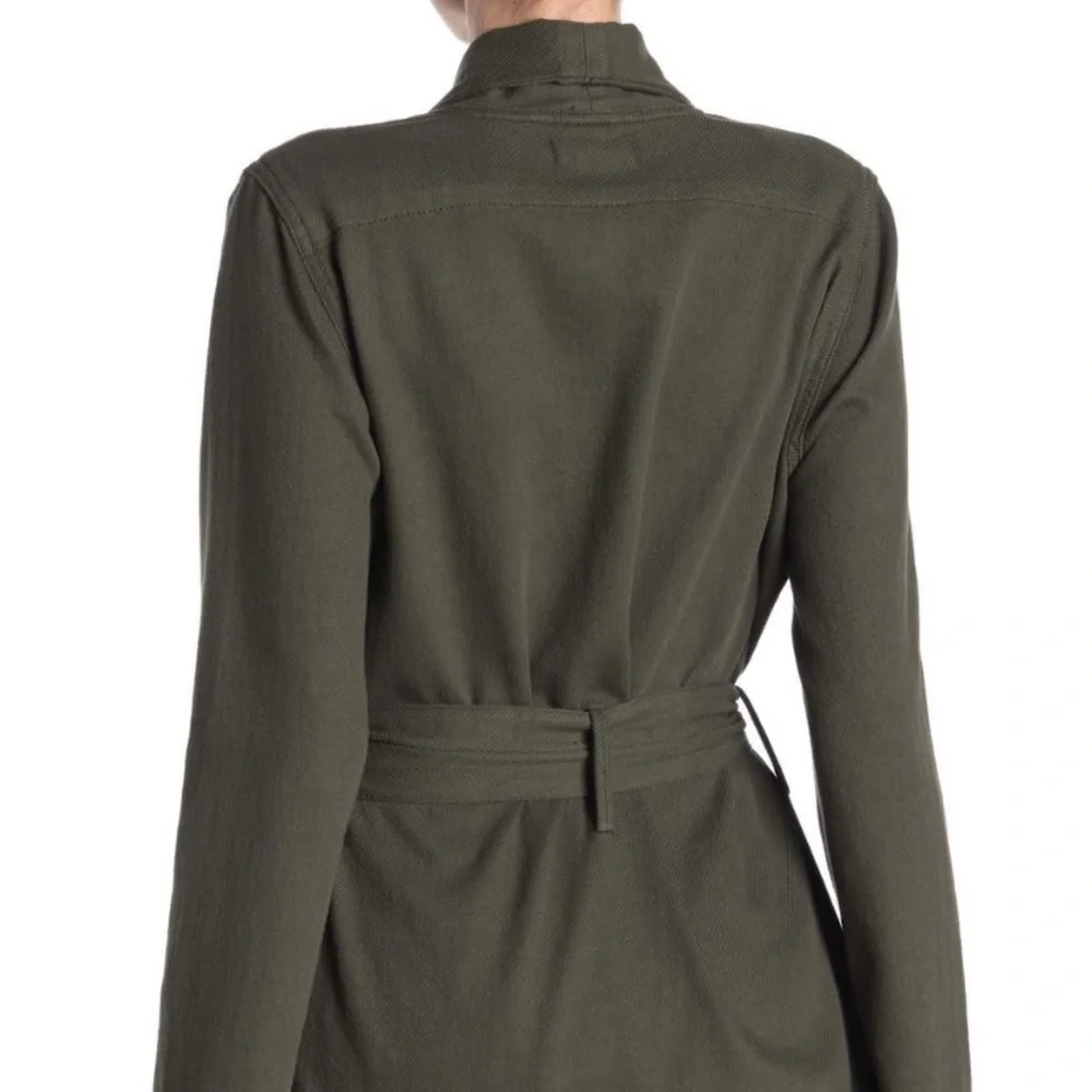 Good American - The Wrap Belted Jacket size 0 - Picture 3 of 4